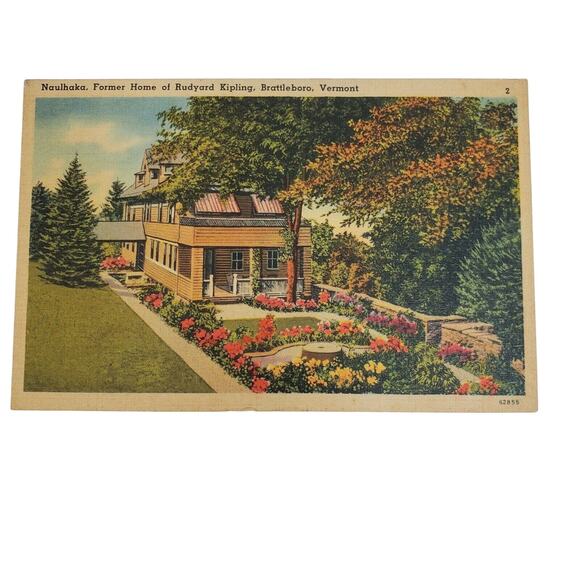 4 Vermont Postcards Vintage Ephemera - Picture 2 of 7